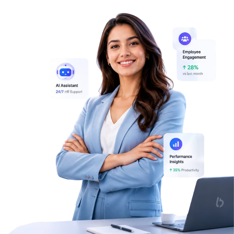 BizlumoAI HRMS — AI HR assistant, employee engagement and performance insights